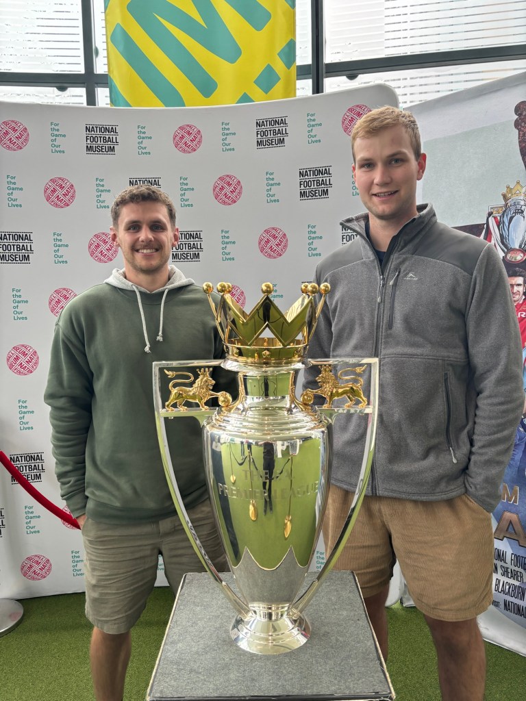 Premier League trophy