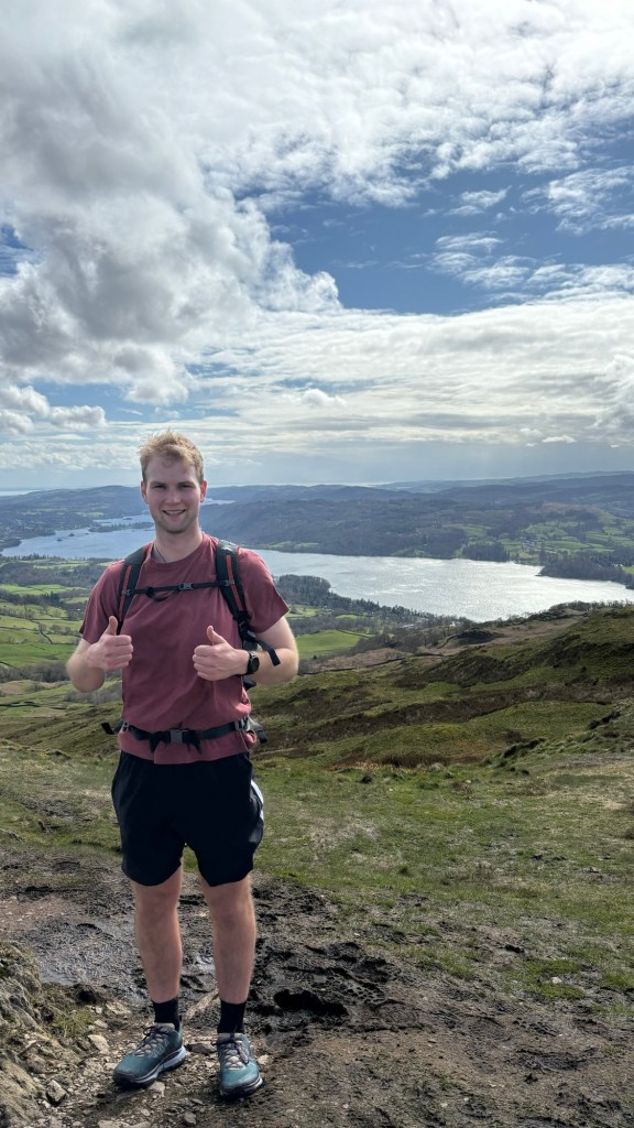 Me at the top of mountain